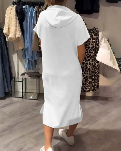 Bridget - Casual Hoodie Dress