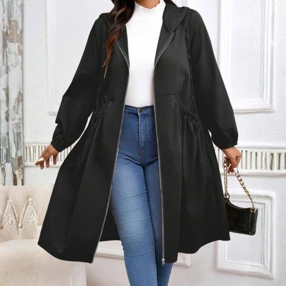 Avril | Zip-Up Hooded Coat
