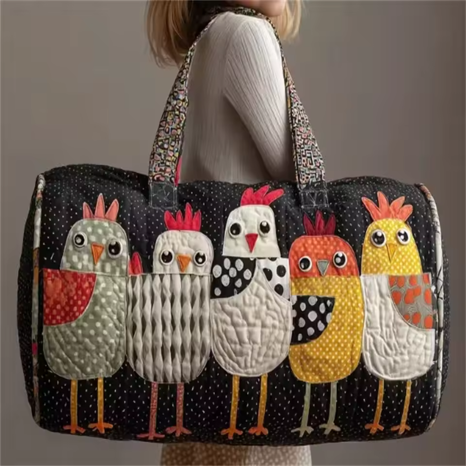 Colleen | Handmade Soft Traveler Bag