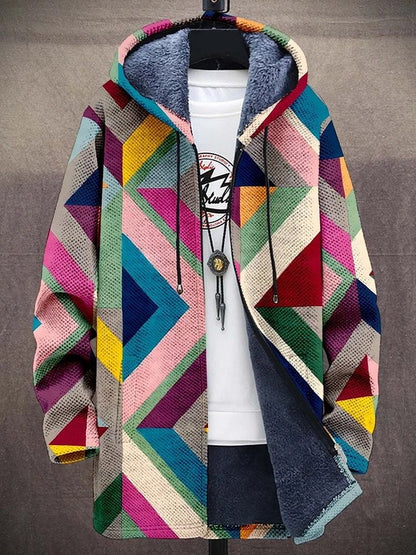 Janine | Luxurious Art Print Cardigan