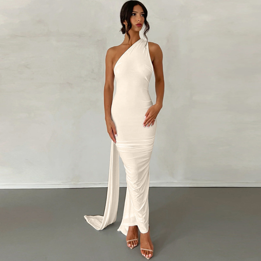 Karilyn | Elegant Sleeveless Evening Halter Bodycon Dress
