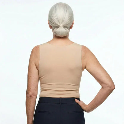 Genevieve | Nude Built-In Bra Tank