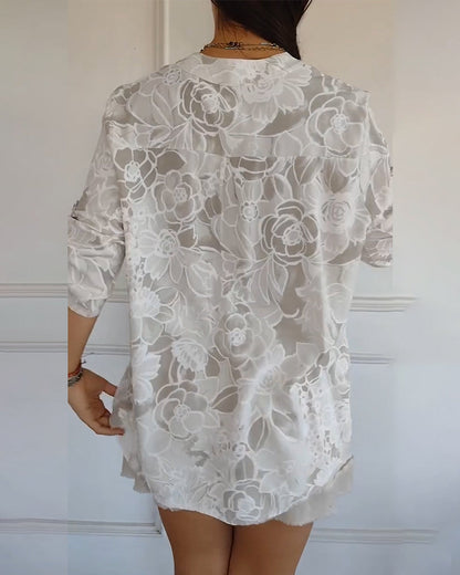 Cassie | Floral Print Blouse