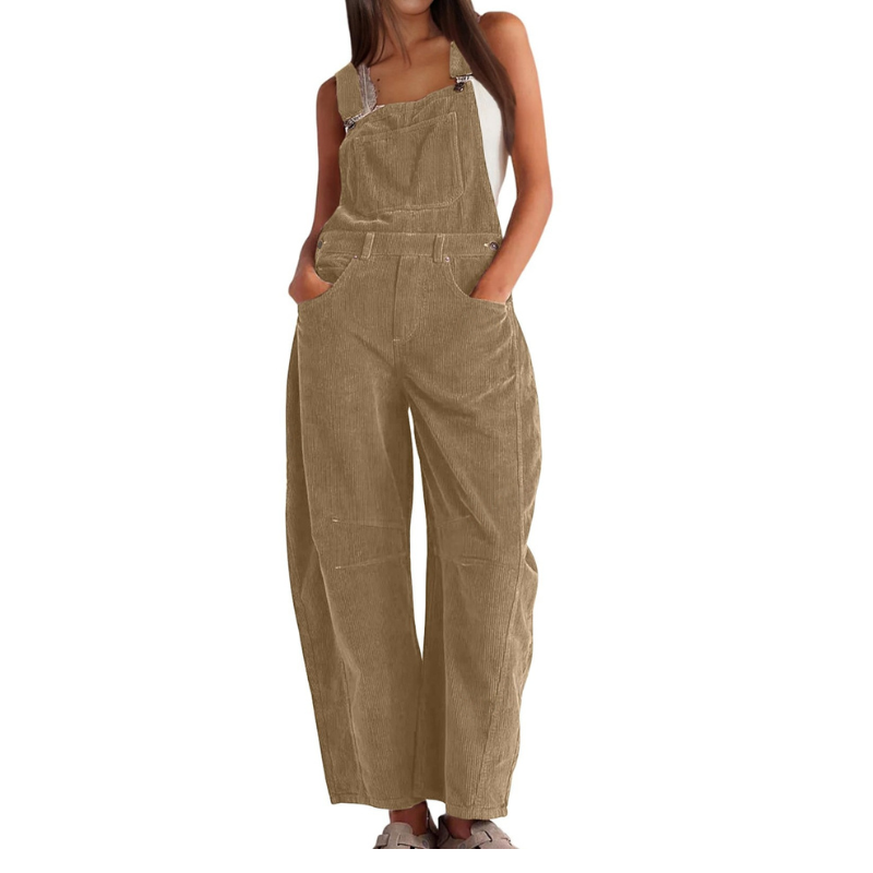 Ethel | Stylish Barrel Wide Leg Overall Jumpsuit