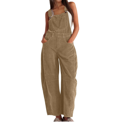 Ethel | Stylish Barrel Wide Leg Overall Jumpsuit