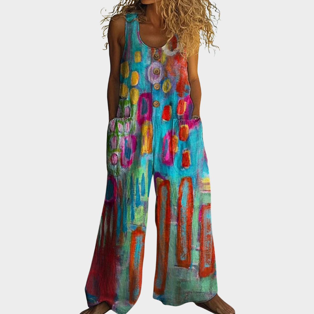 Marigold | Print Jumpsuit