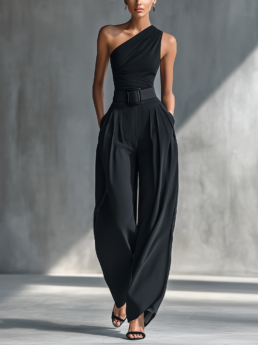 Freya | Black Knit Set