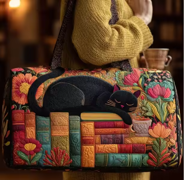 Joan | Handmade Soft Traveler Bag