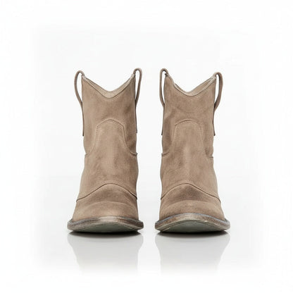 Henny | Vintage Cowboy Ankle Boots