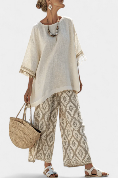 Alverra | Top & Pants Set