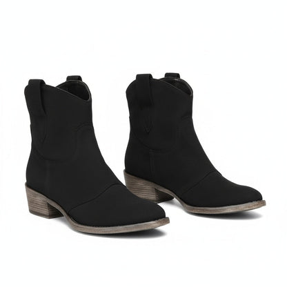Henny | Vintage Cowboy Ankle Boots