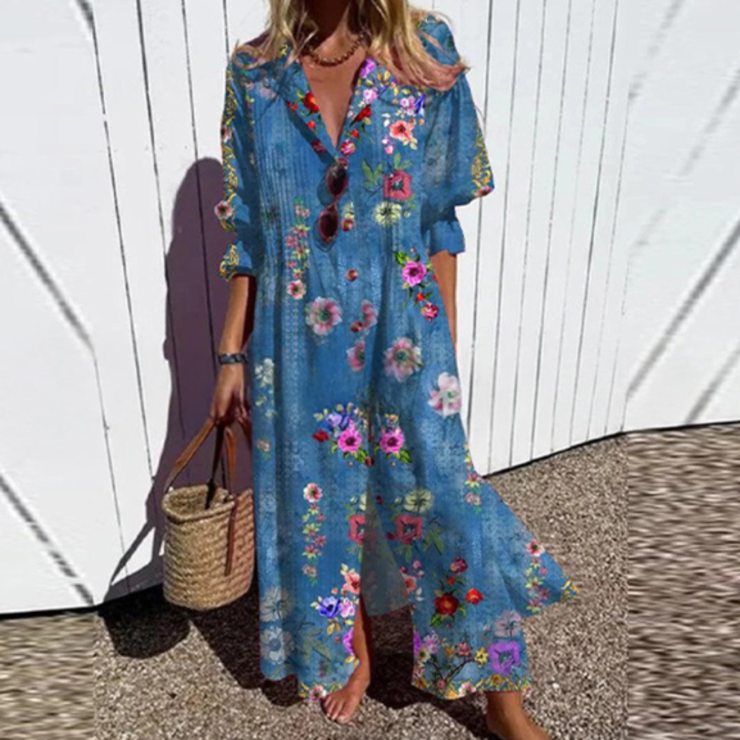 Blue Flowers / 3XL