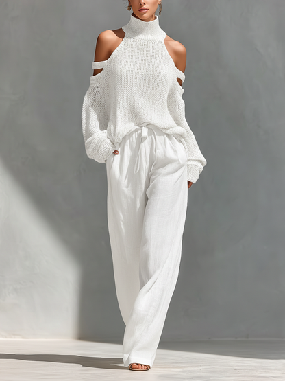 Sophie | Beige Knit Set