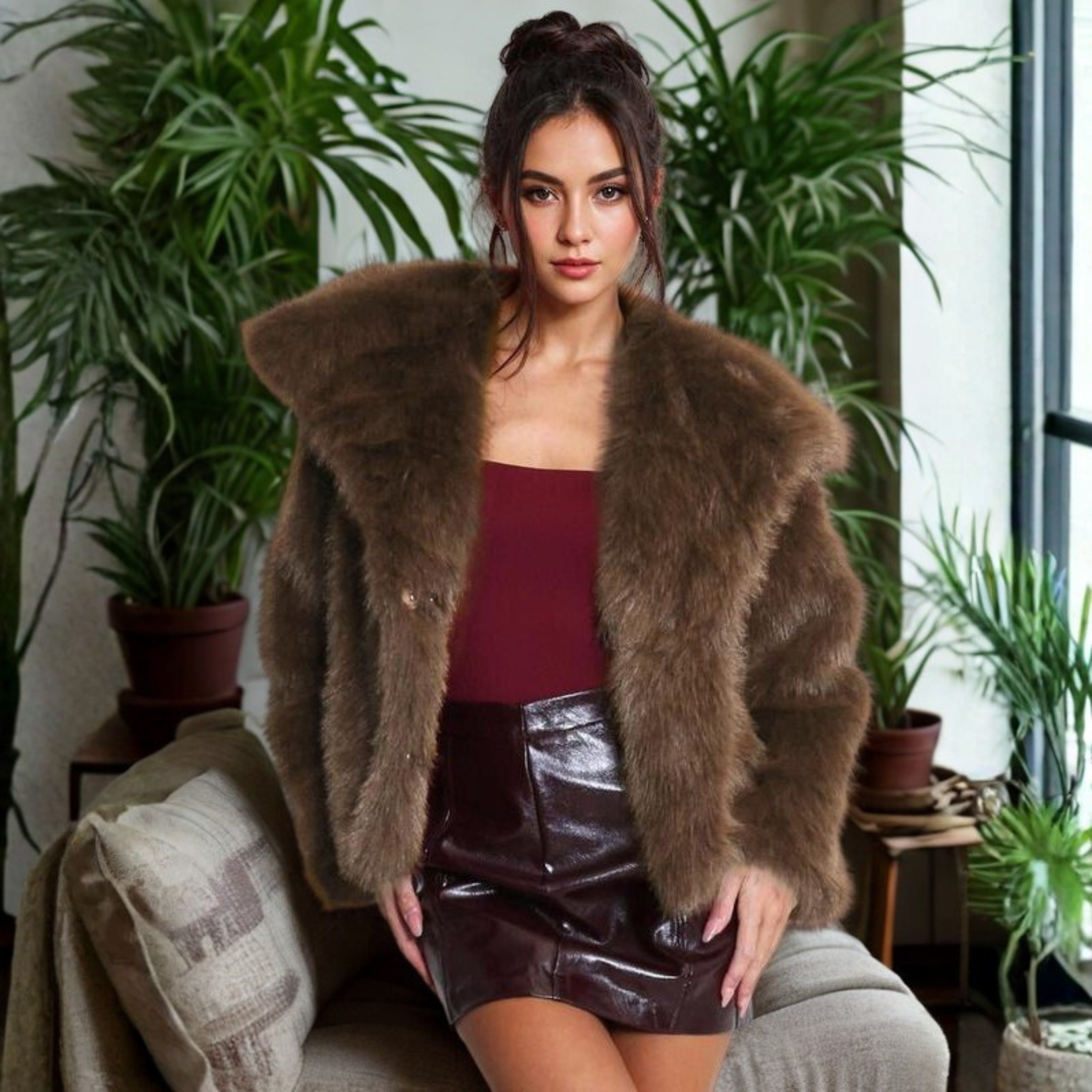 Brown / AU 18 (XXL)