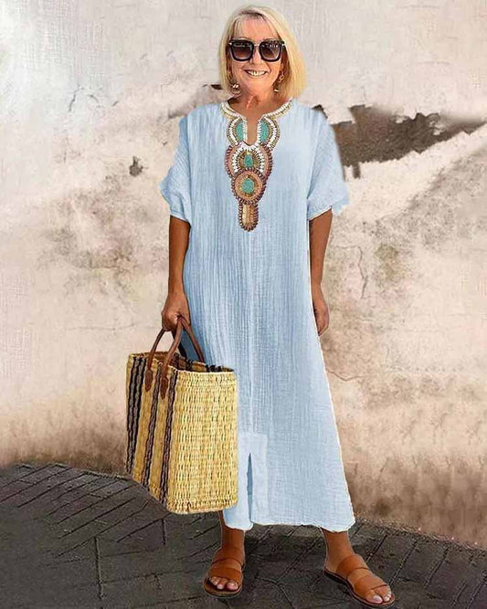 Leilany | Embroidered Beauty Dress