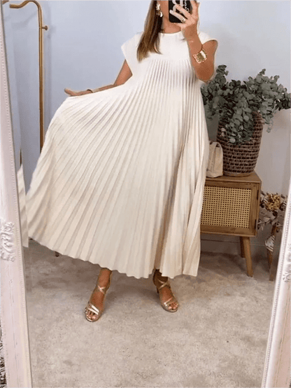 Sandra | Pleated Elegant Dress