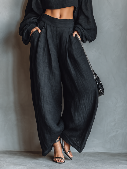 Layla | Strapless Linen Set