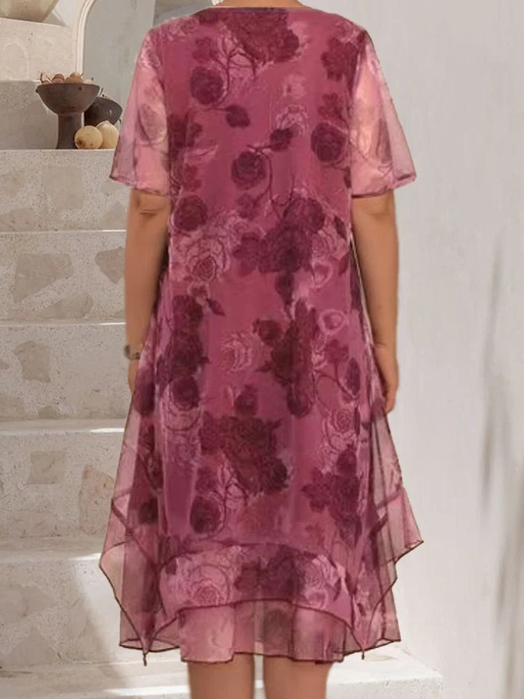 Julie | Elegant Pleated Comfort Dress