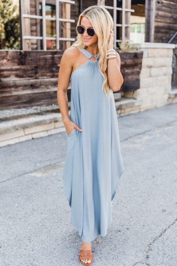 Jezrah - Halter Breeze Dress