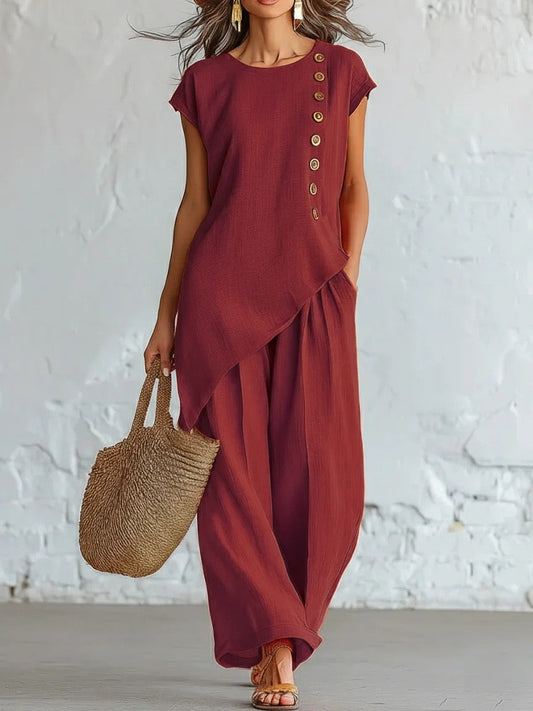 Scarletta | Asymmetrical Co-ord Set
