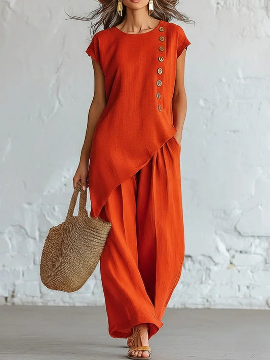 Magentia | Asymmetrical Co-ord Set