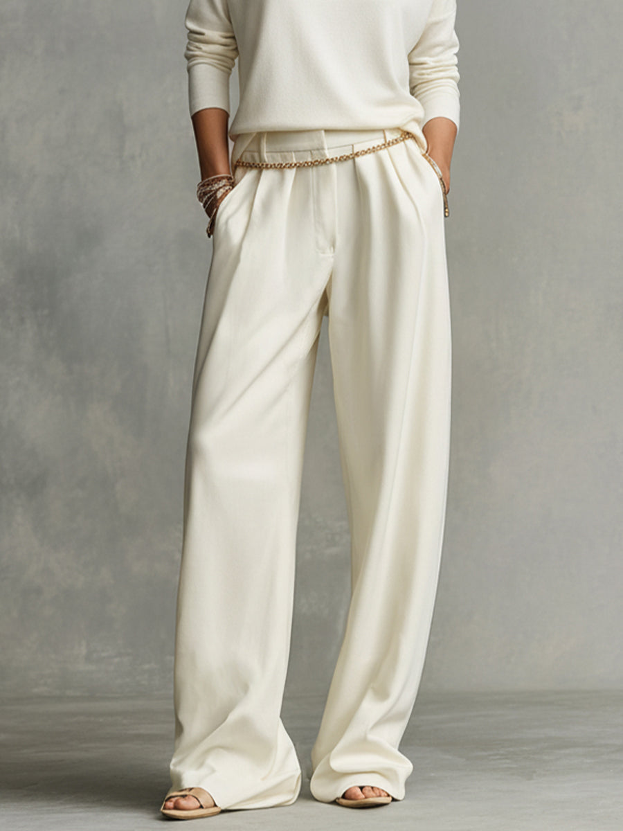 Rose | Cream Knit Set