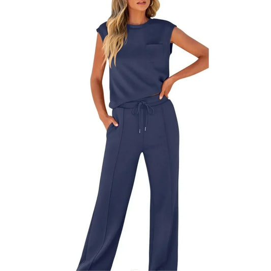 Vantelle | Dark Blue Lounge Set