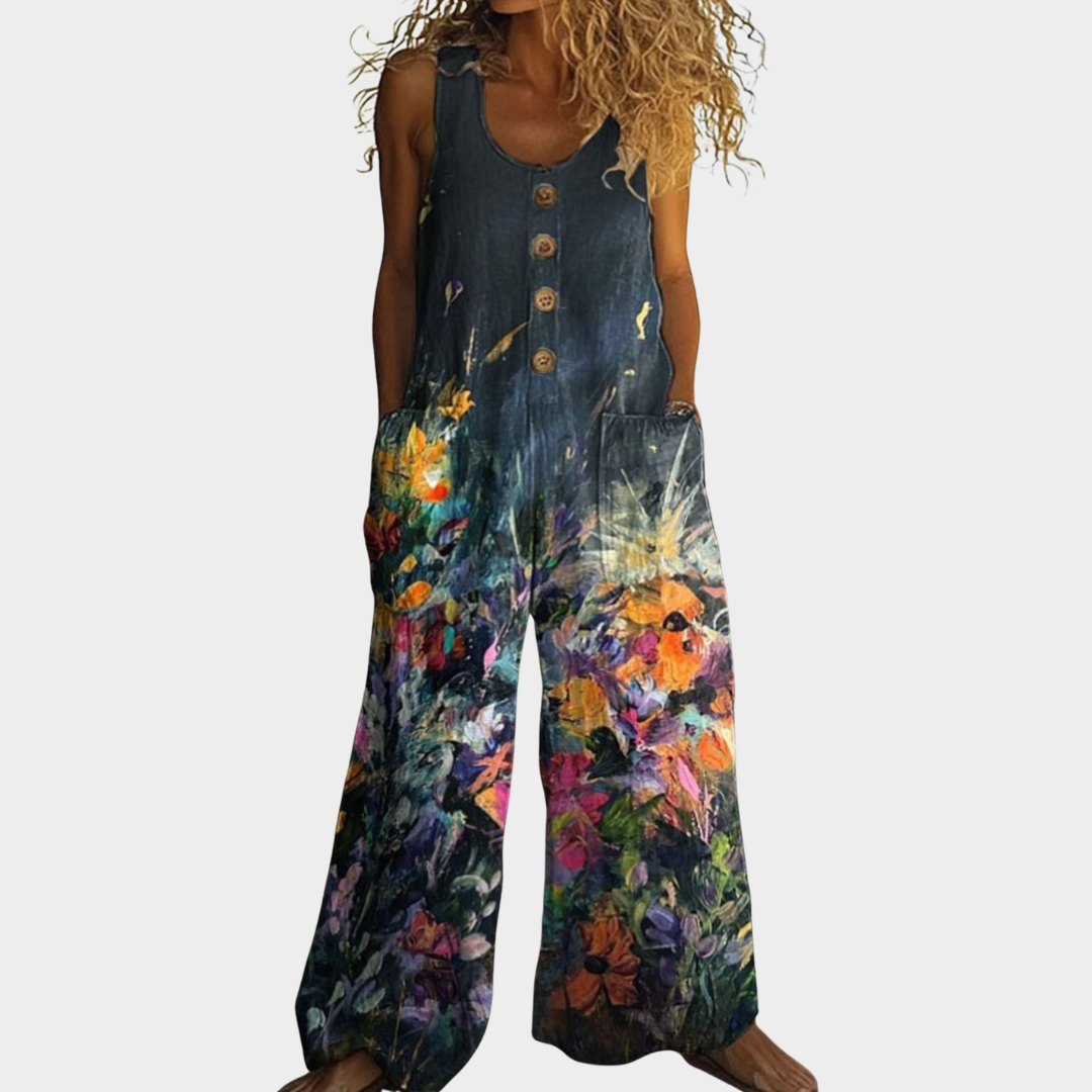 Marigold | Print Jumpsuit