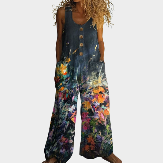 Saffron | Blooming Floral Jumpsuit