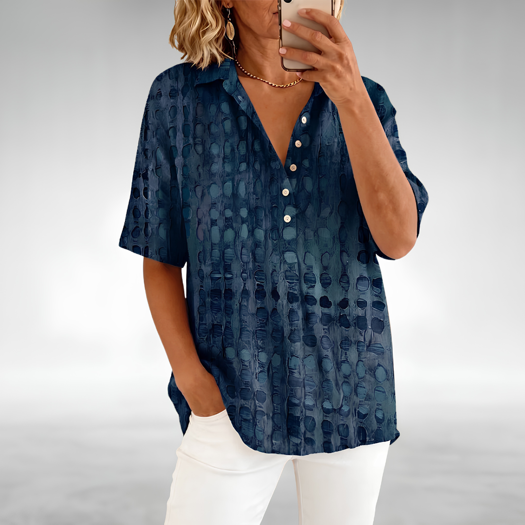 Navessa | Watercolour Print Shirt
