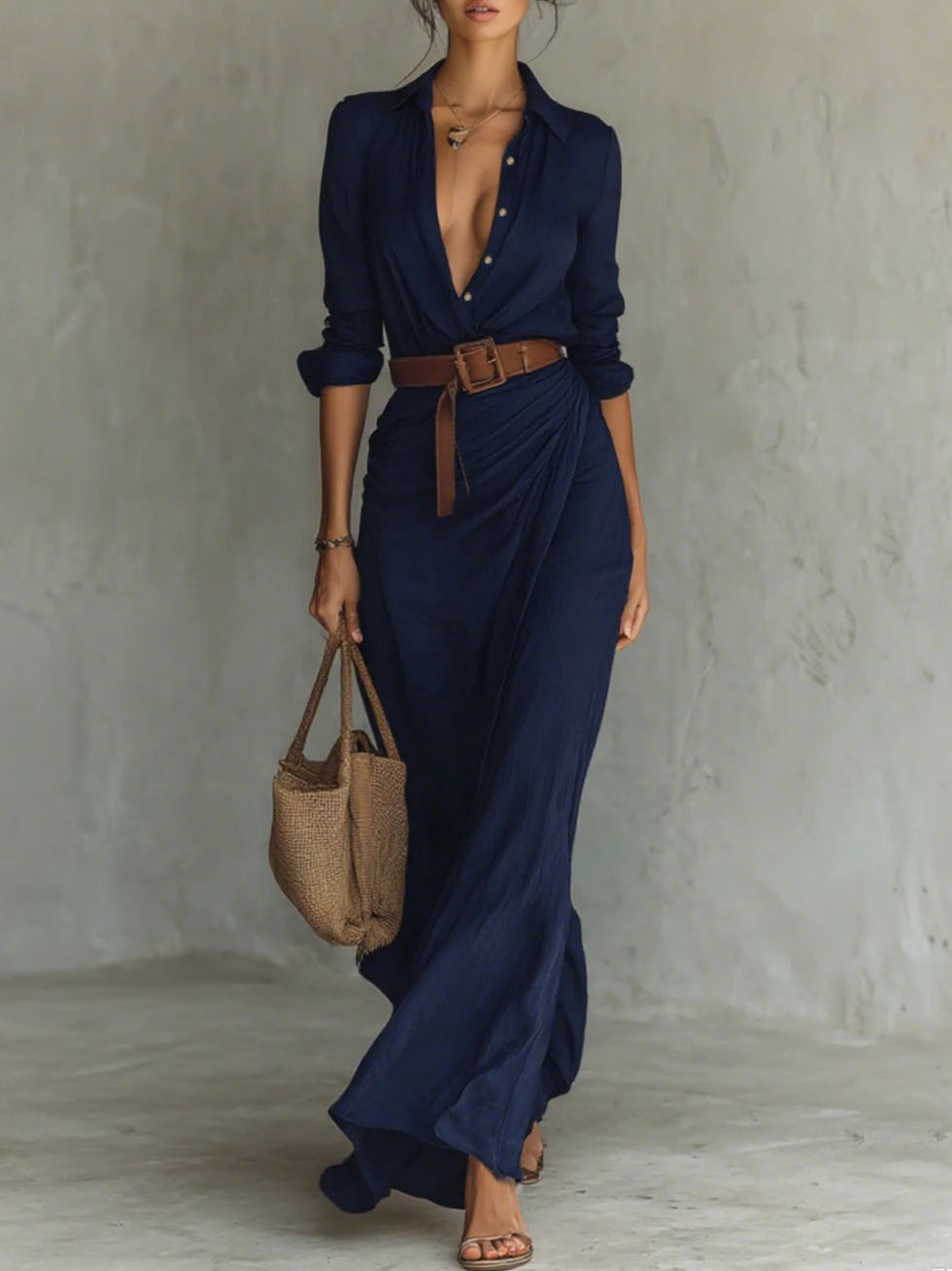Navy Blue / 5XL (22-24)
