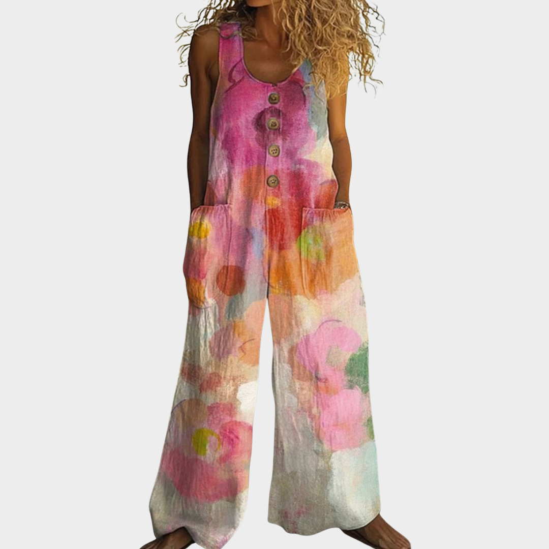 Marigold | Print Jumpsuit