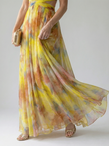 Isel™ Soft Wrap Maxi Dress