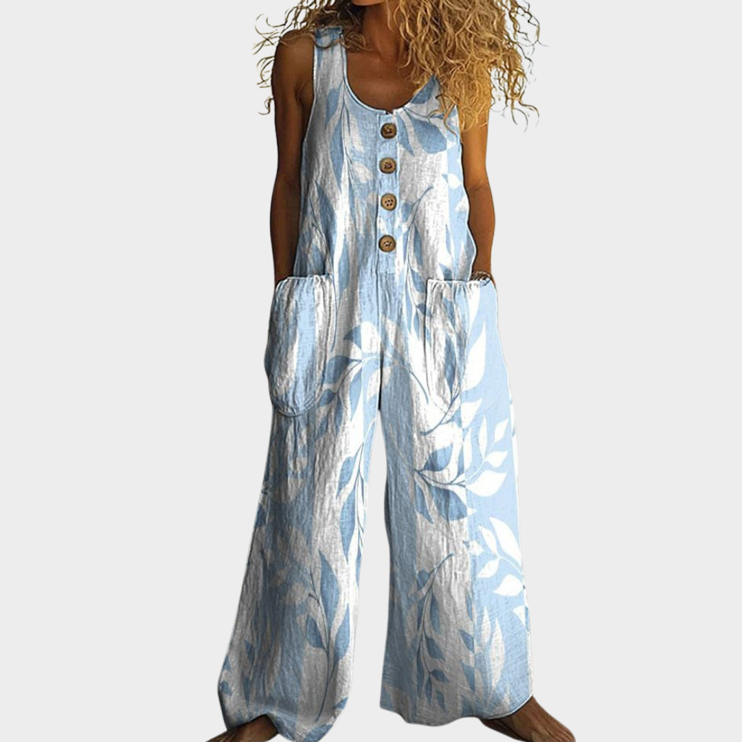 Blossom | Floral Print Relaxed Jumpsuit