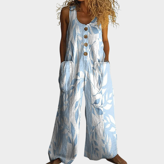 Blossom | Floral Print Relaxed Jumpsuit