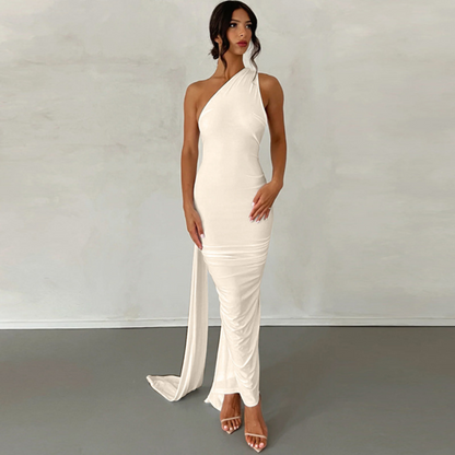Karilyn | Elegant Sleeveless Evening Halter Bodycon Dress