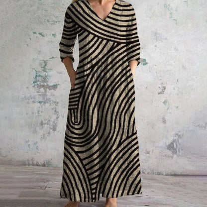Yassi | Timeless Striped Dress