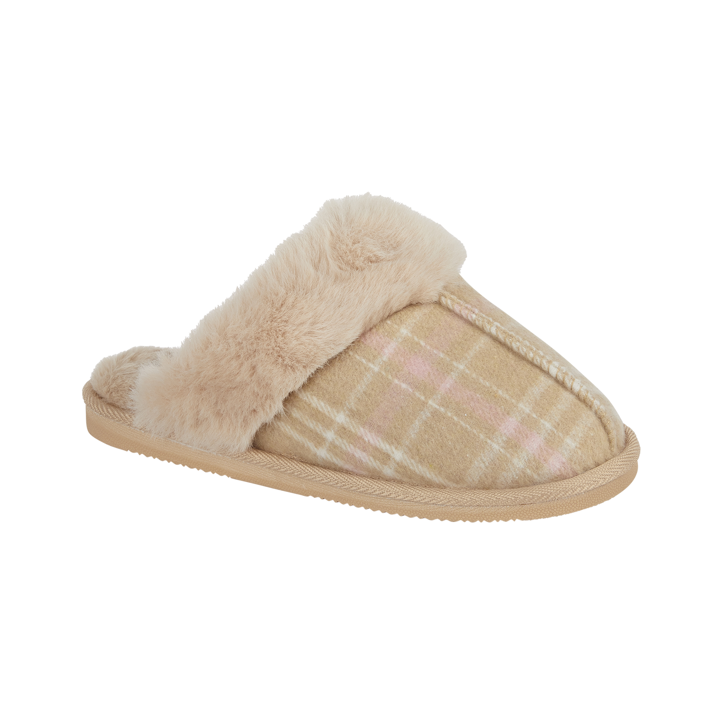 Wren | Tartan Mule Slippers