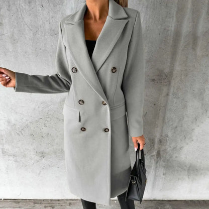 Alexa | Wool Trench Coat