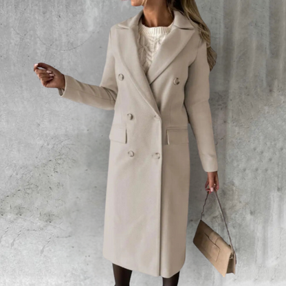 Alexa | Wool Trench Coat
