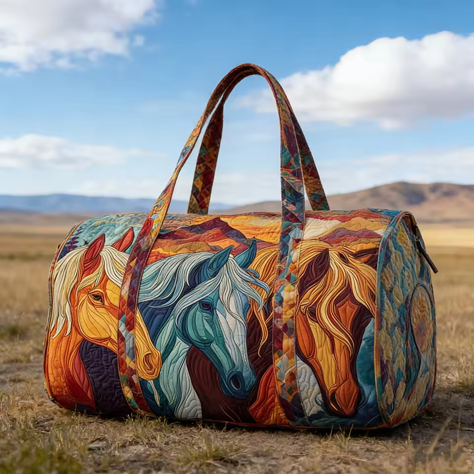 Rowena | Handmade Soft Traveler Bag