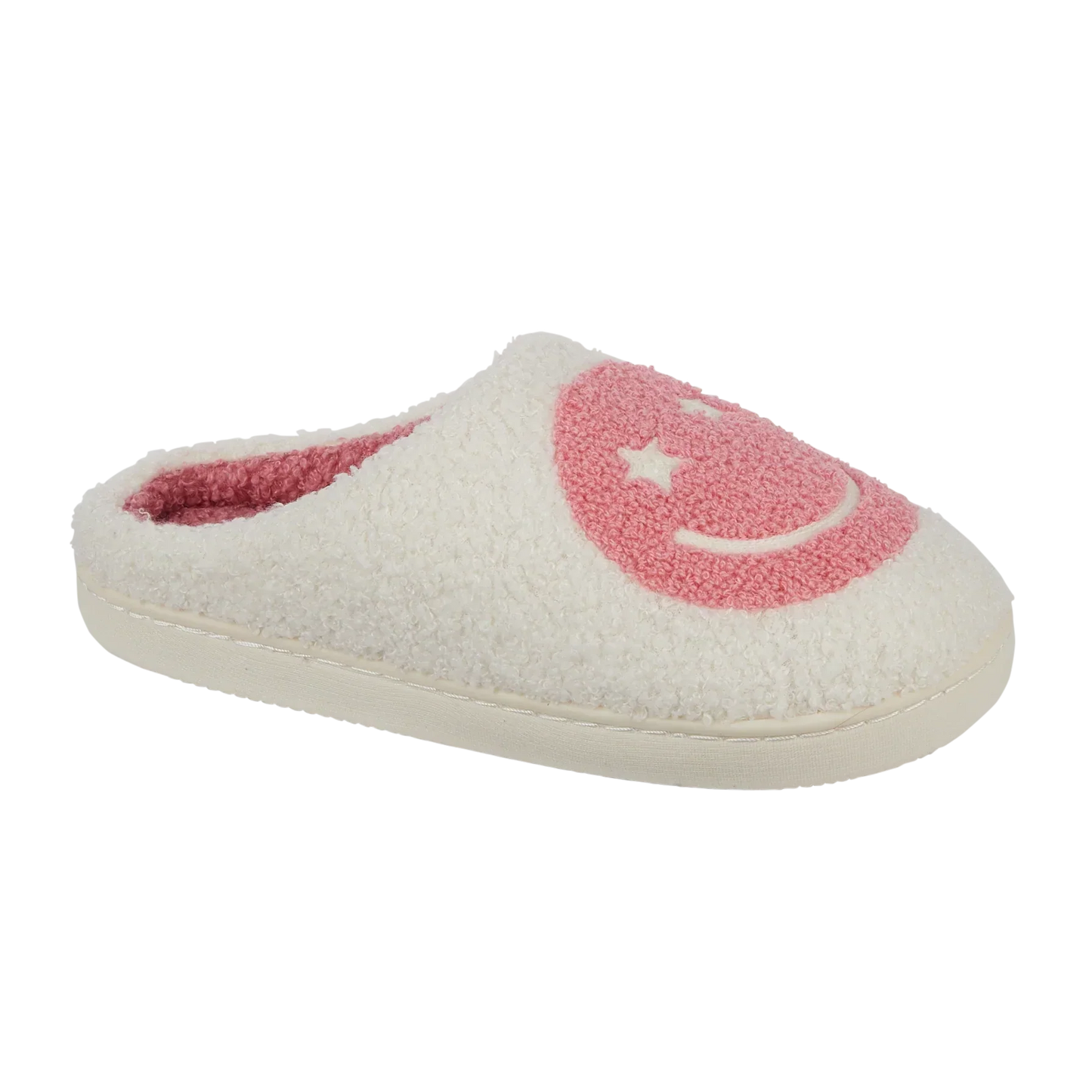 Aria | Cream Borg Mule Slippers