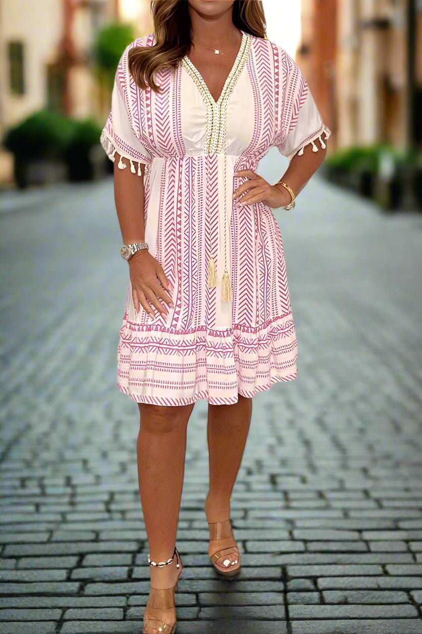White/Pink / 4XL