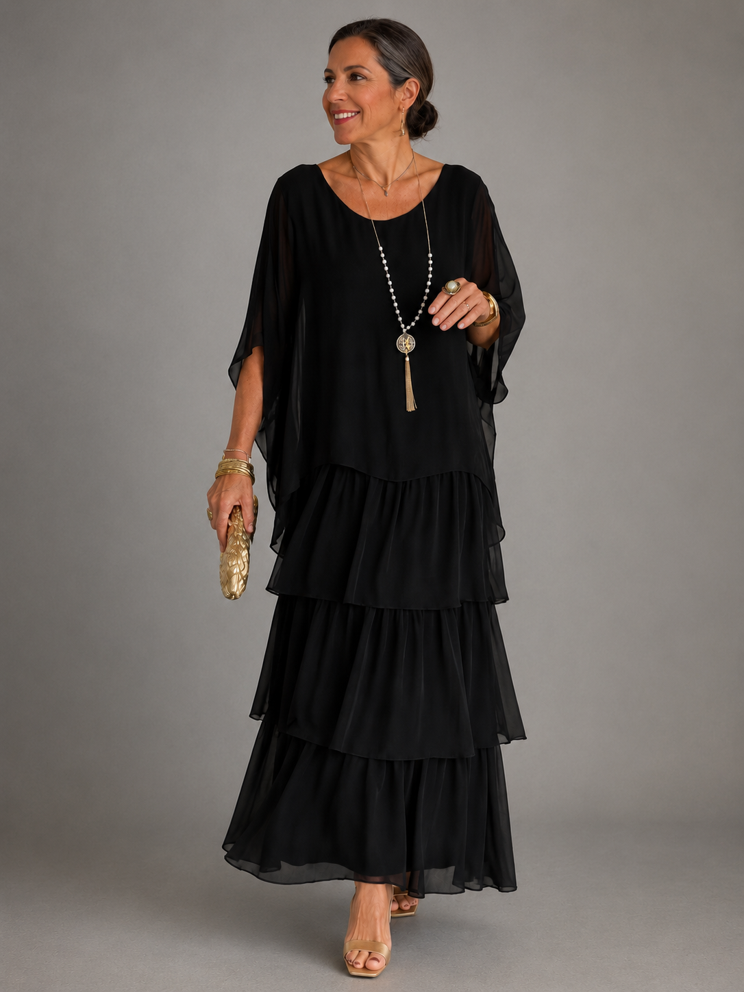 Voss | Elegant Flowing Maxi Dress