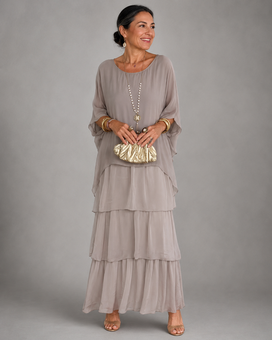 Kalyani | Elegant Flowing Maxi Dress
