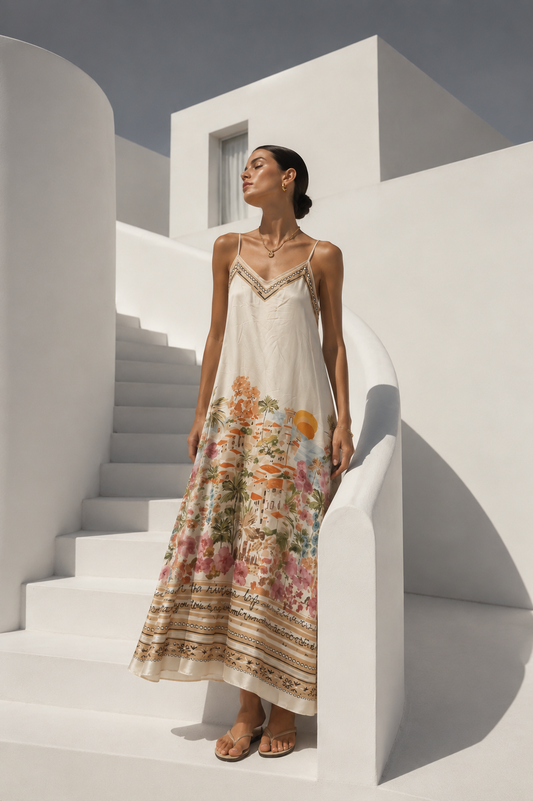 Jessamine | Riviera Maxi Dress in Cream