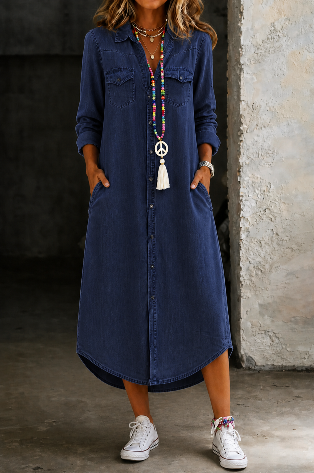 Navy Blue / 5XL