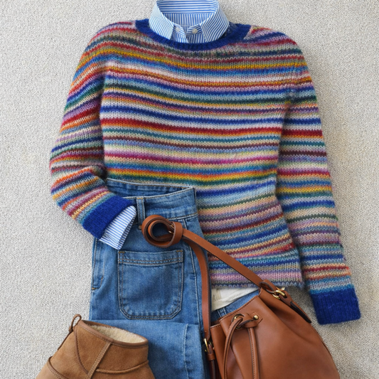 Megan | Heritage Nordic Knit Sweater