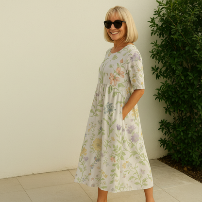 Eliza | Relaxed Midi Dress