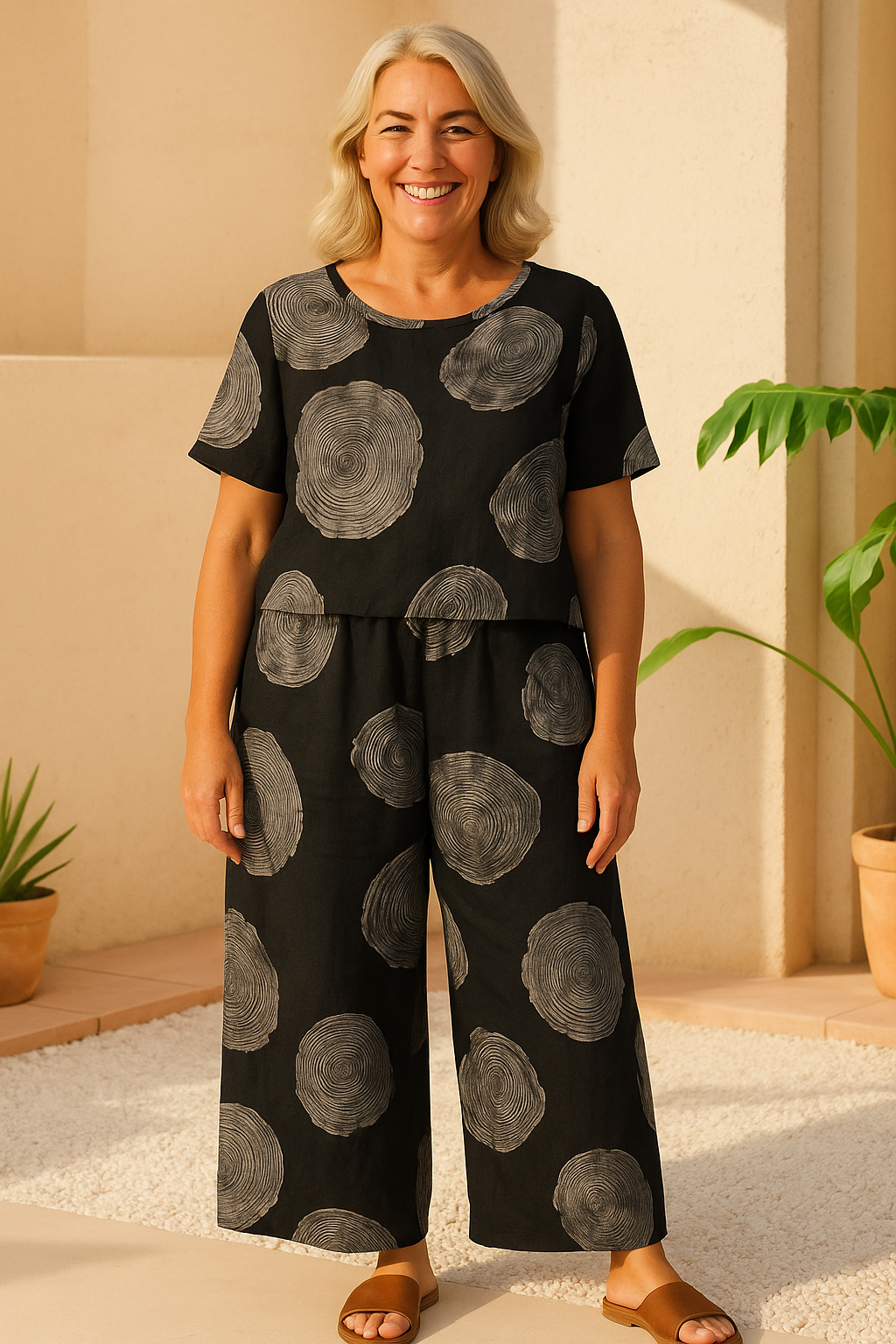Charcoal Ripple / 4XL